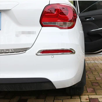 

For Chevrolet CAVALIER 2017 2018 2019 accessories styling ABS Chrome Car rear fog lampshade light lamp frame Cover Trim