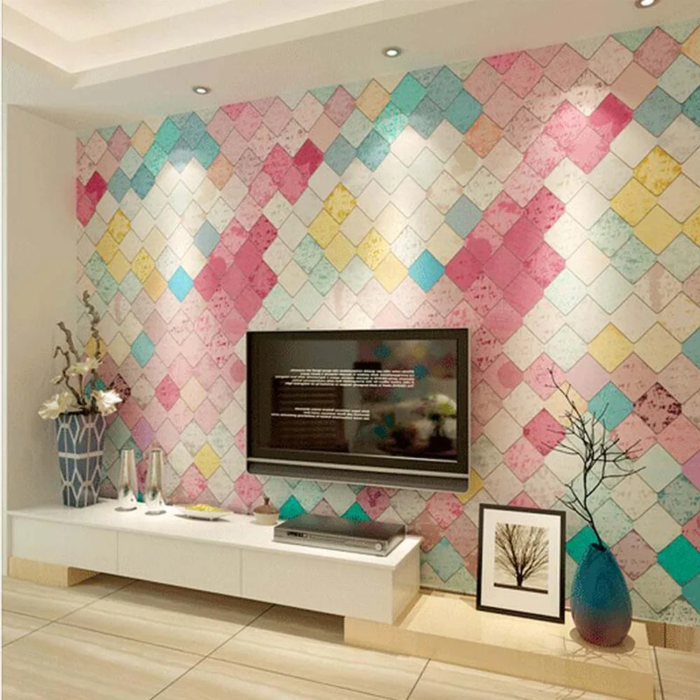Us 8 64 52 Off 3d Abstrak Geometri Kotak Kotak Warna Warni Foto Kertas Dinding Mural Pernikahan Roomwallpaper Untuk Dinding 3 D Wallpaper Di Dinding Us 8 64 52 Off 3d Abstrak Geometri Kotak Kotak Warna Warni Foto Kertas Dinding Mural Pernikahan Roomwallpaper Untuk Dinding 3 D Wallpaper Di Dinding