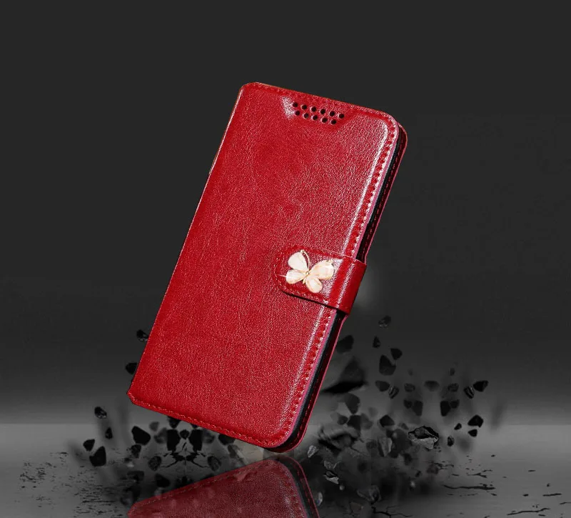 Newest For BLU Vivo 5 Mini Factory Price Luxury Cool Printed Flower 100% Special PU Leather Flip case with Strap | Мобильные