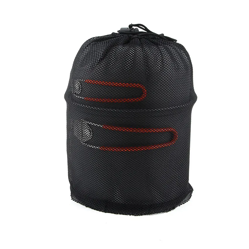 FMC-208 portátil al aire libre 4 unids/set viajes de Camping 2-3People Picnic utensilios de cocina olla