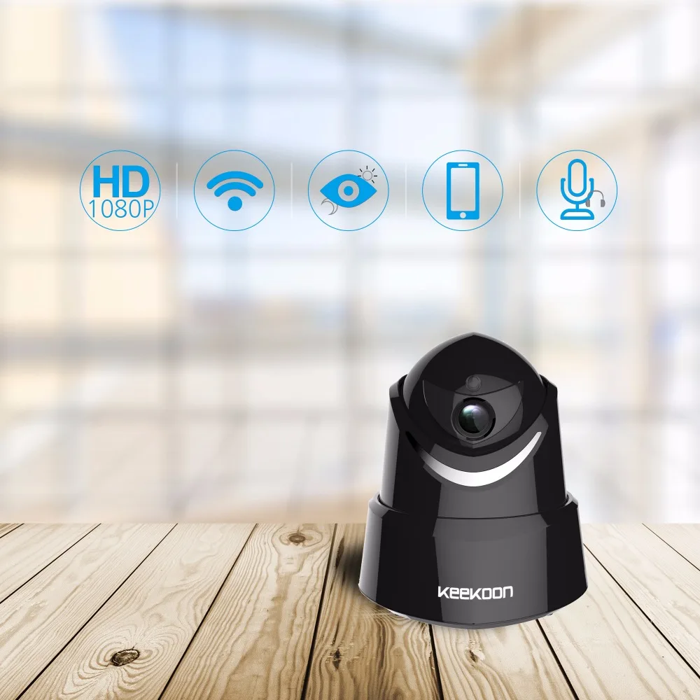 2019 Новая версия WiFi IP камеры 2mp домашнего наблюдения беспроводной провод камеры видеонаблюдения 1080 P HD P2P микрофон динамик провод бесплатная
