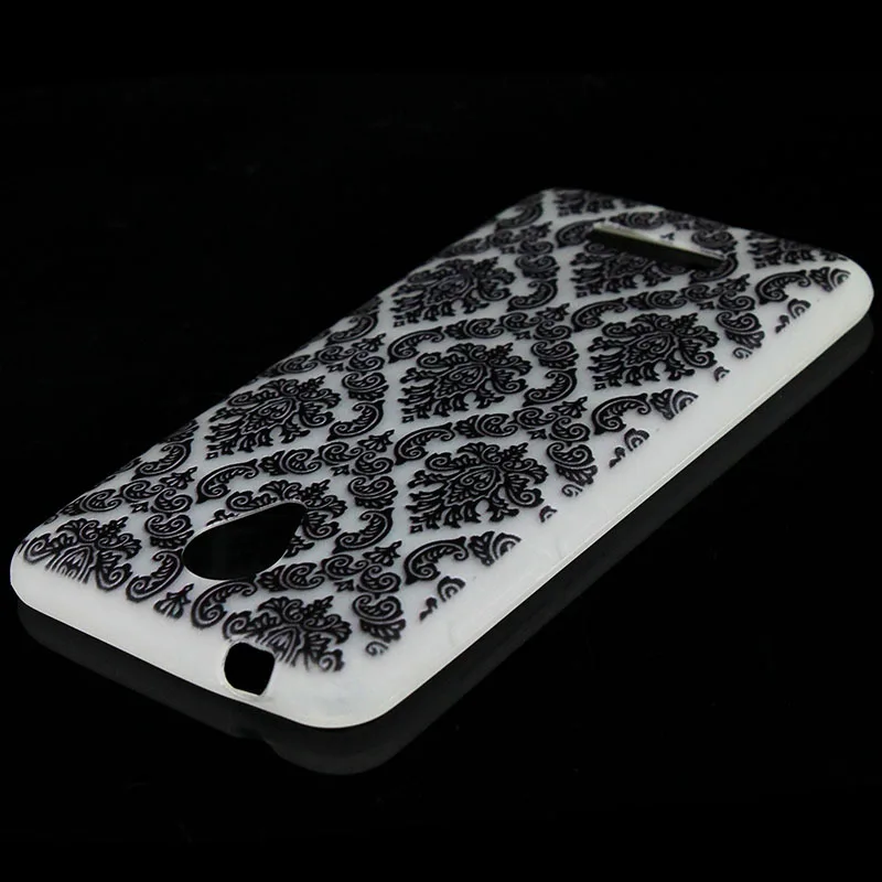 KOC-2169I_4_Luminous Ultra-thin Soft TPU Transparent Cover Case for Micromax Canvas Spark Q380  4.7 inch
