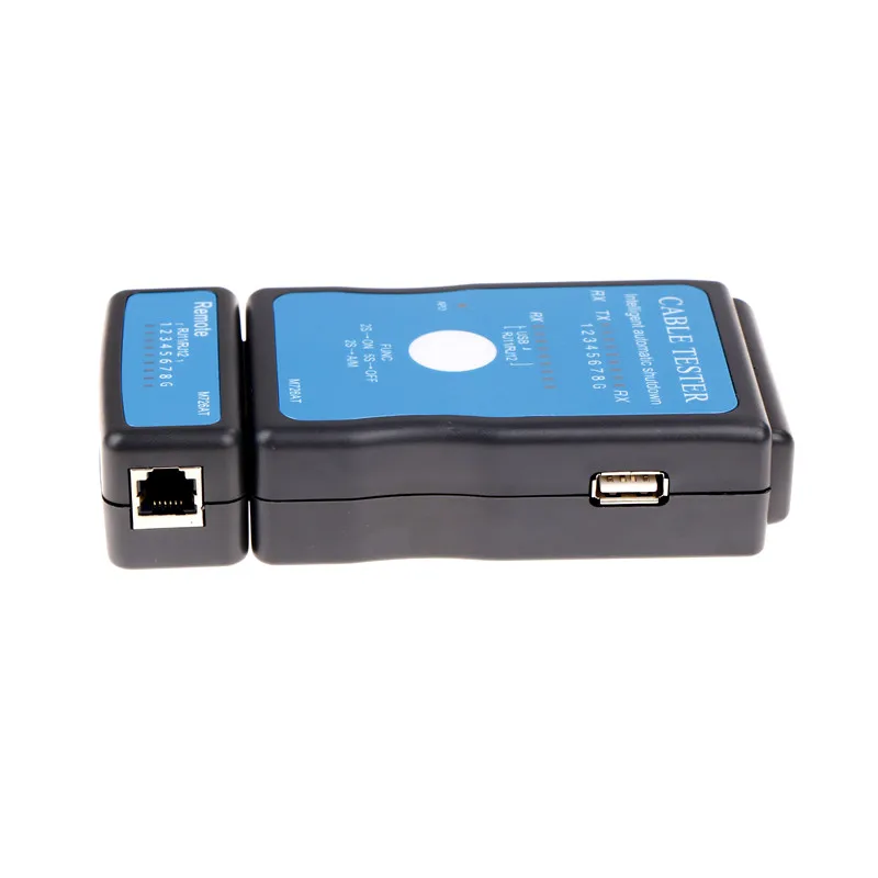 RJ45 RJ11 LAN Cable Tester Handheld Network Cable Tester Wire Telephone Wire Line Detector Tracker Detector Line Finder Tool Kit