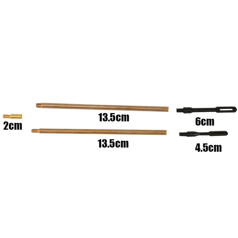 Тактильные вентиляторы 16 шт набор для чистки пистолета для чистки сигнального пистолета набор w/латунные щетки и чистящие обручи идеально подходят для. 22,. 27,. 357(9 мм),. 40,. 45cal