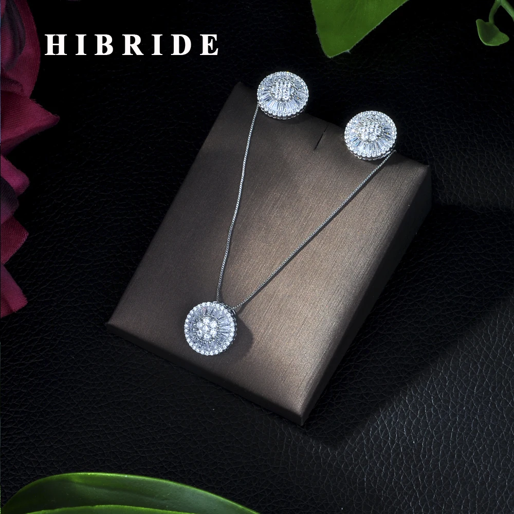 

Newest Famous Brand Luxury Winding Cross Geometry Cubic Zironia CZ Jewelry Sets For Women Wedding Dubai Bridal Jewelry Set N-258