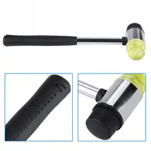 Двухсторонний пластиковый ручной резиновый молоток кожаный инструмент