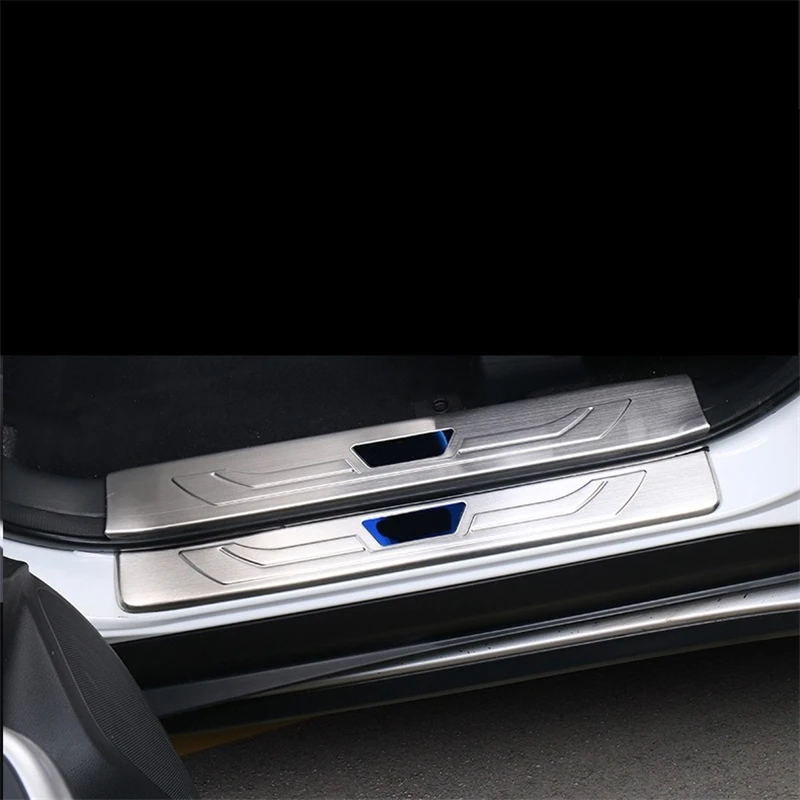 

Car Trunk Foot Pedal Exterior Promote Chromium Automovil Auto Sticker Strip Accessories Bright Sequins 17 18 19 FOR Honda CRV
