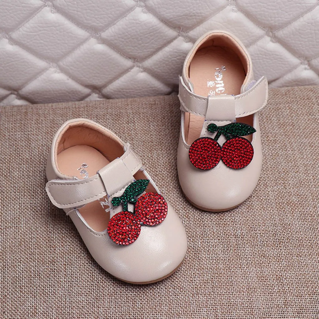 MUQGEW Baby Girls Shoes Toddler Infant Kids Elegant Flower Single Princess Casual Shoes Children Leather Shoes For Girls 3Y-8Y