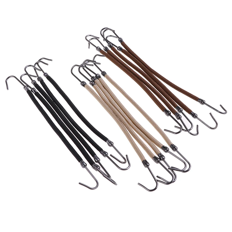 5pcs Elastic Rubber Bands Hair Braid Hair Thick/Curly/Unruly Hair Styling Tools Ponytail Hooks Headband Hair Claw Hair Clips