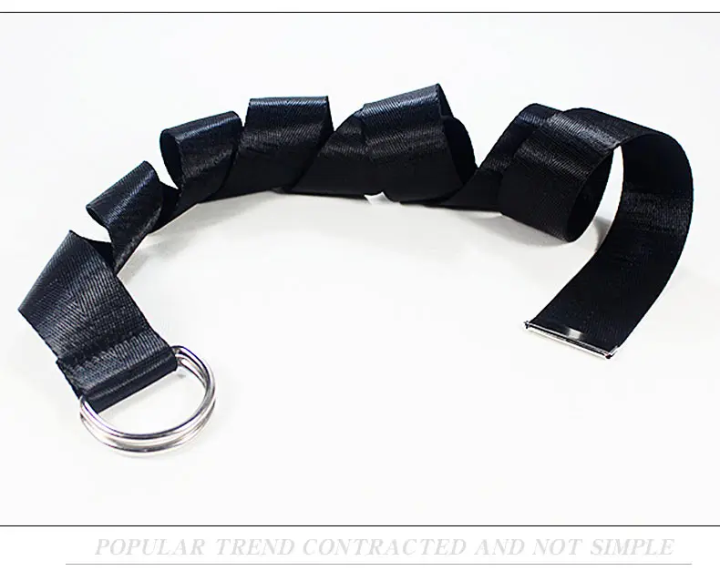 2018 Summer Canvas Belt Male Women Nylon Canvas Strap Wide Simple solid color Buckle Metal Cloth Tape Casual Jeans Strap 1 (7)