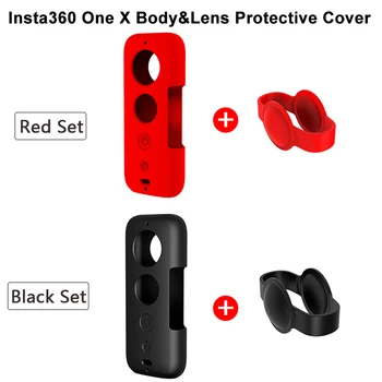 

Insta360 One X Protective Case Lens Silicone Case Insta 360 Scratchproof Protector Cover for Insta360 One X Accessories