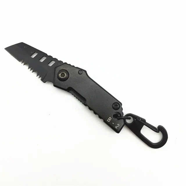 Nano Blade World's Smallest Tactical Pocket Knife EDC Multitool 440C