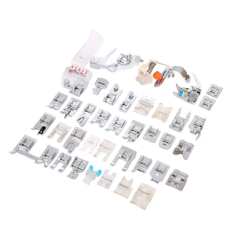 

42 Pieces/set Domestic Sewing Machine Presser Foot Feet Kit Set With Box For Brother/Singer/Janom