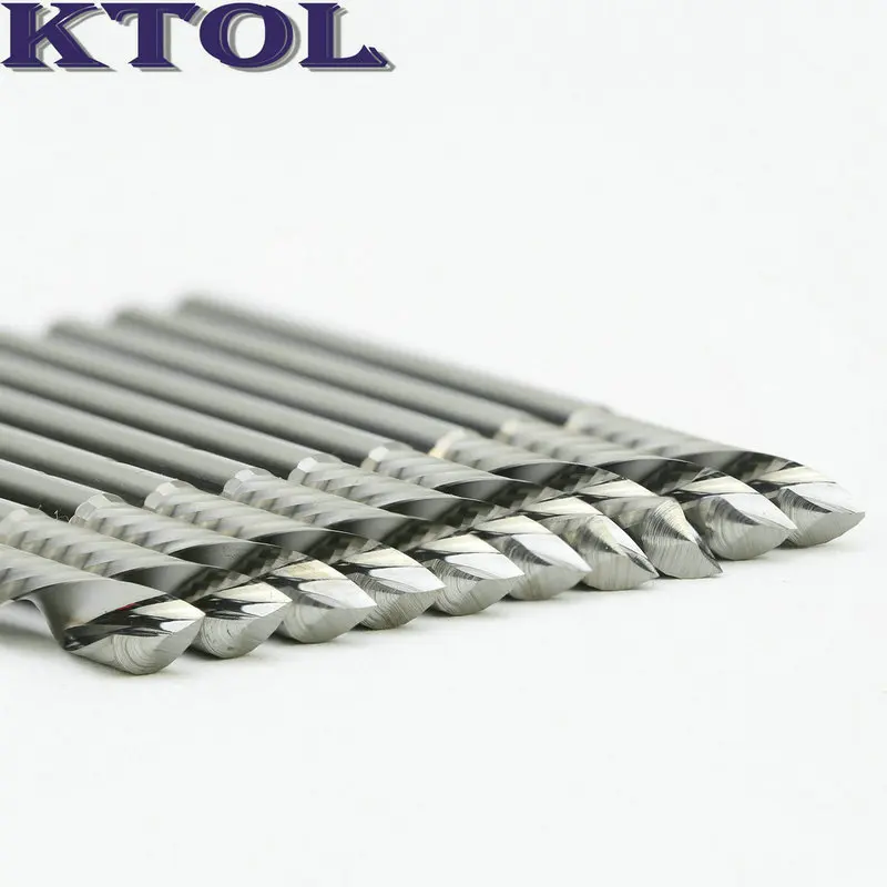down cutter 1 flute cnc milling tools solid carbide end mills_1