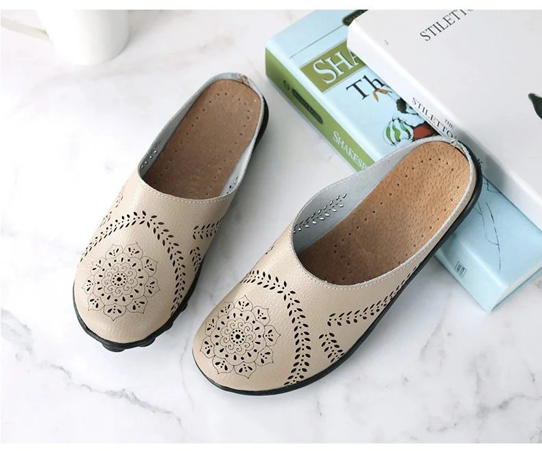XY 991 Cut Outs Women\\\'s Summer Flats Shoes -7
