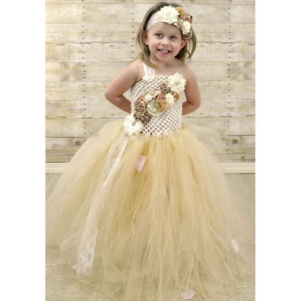 Lilacs Toddler Girl Christmas Tutu Dress Girls Frock Children Nova Ankle Length Lace One Shoulder Dress Kids Costume Princess 8T (28)