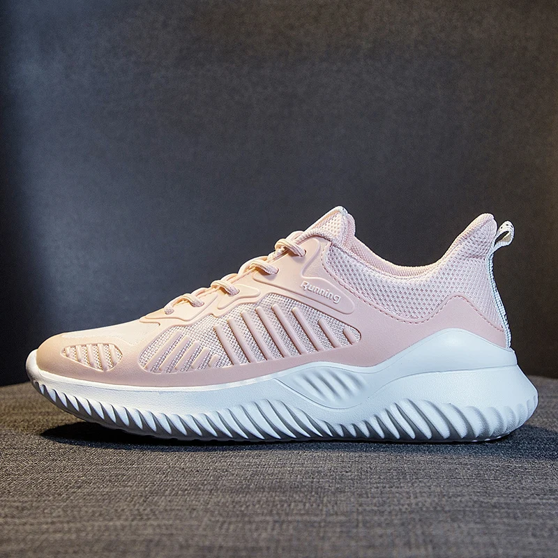 

New 2019 Women Sneakers Summer Breathable Black White Pink Light and Soft Sport Running Shoes Basket Femme Comfortable shoes