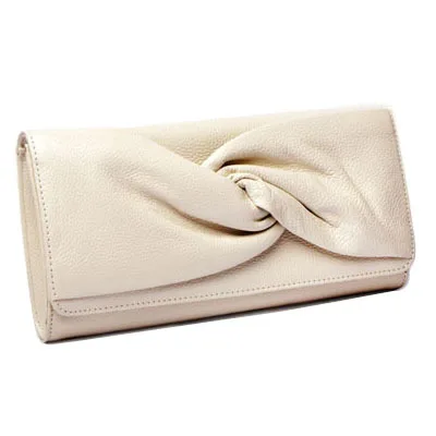 cream clutch purse
