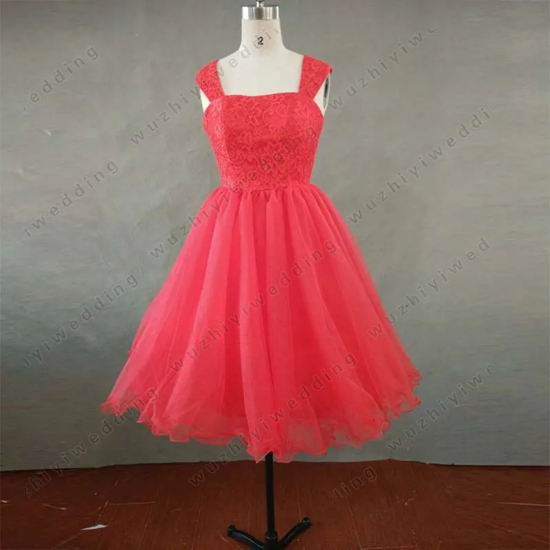 

wuzhiyi 2017 New Style High-Quality Satin Bridal Dress Backless Empire Custom Made Appliques Vestido de gala Short Evening Dress