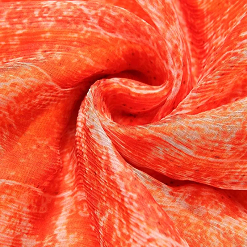 Новинка летнее элегантное женское платье из натурального шелка оранжевое, без рукавов зеленого цвета Свободные повседневные платья ретро vestidos