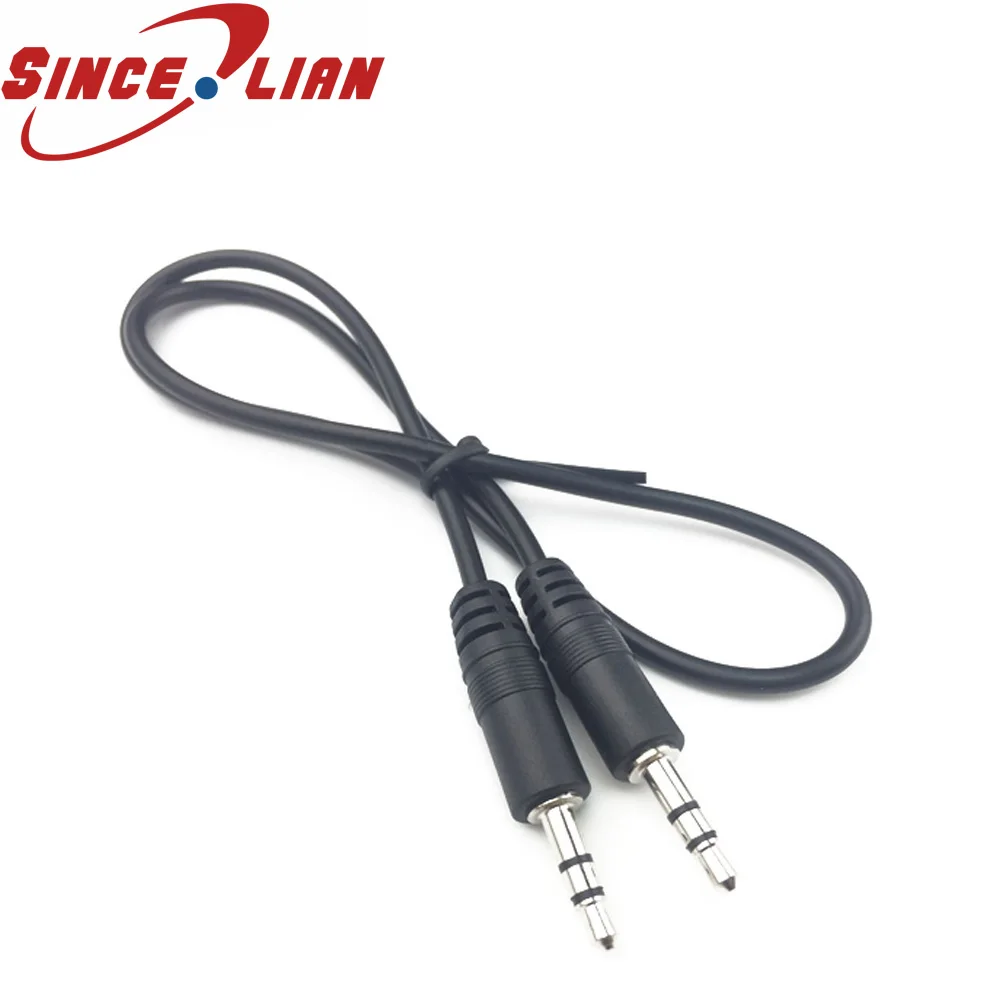 Earphone Headphone Stereo Audio Cable Male To Male 2 *3.5mm stereo male