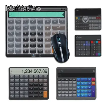 

MaiYaCa Calculator pattern Unique Desktop Pad Game Mousepad Small Size Computer desktop Gaming Mouse Pad home office desk mat