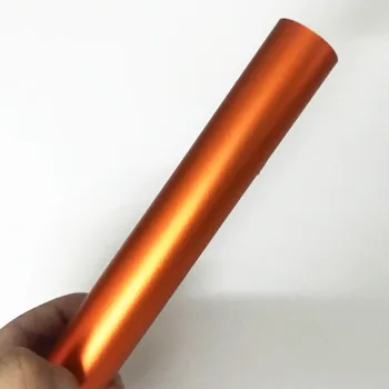 

The newest Orange Metallic matt Vinyl wrap Car Wrap With orange Chrome Red Matt Film Vehicle Wrapping Sticker Foil