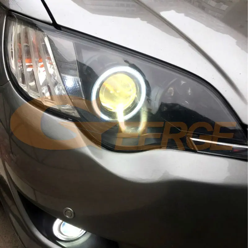 Для Subaru Legacy 2007 2008 2009 отличные ангельские глазки Ultrabright освещение CCFL ангельские глазки комплект Halo Кольцо