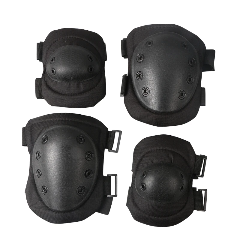 4 Pcs/Lot Elbow & Knee Pads Snowboard Basketball Skating Climbing Knee