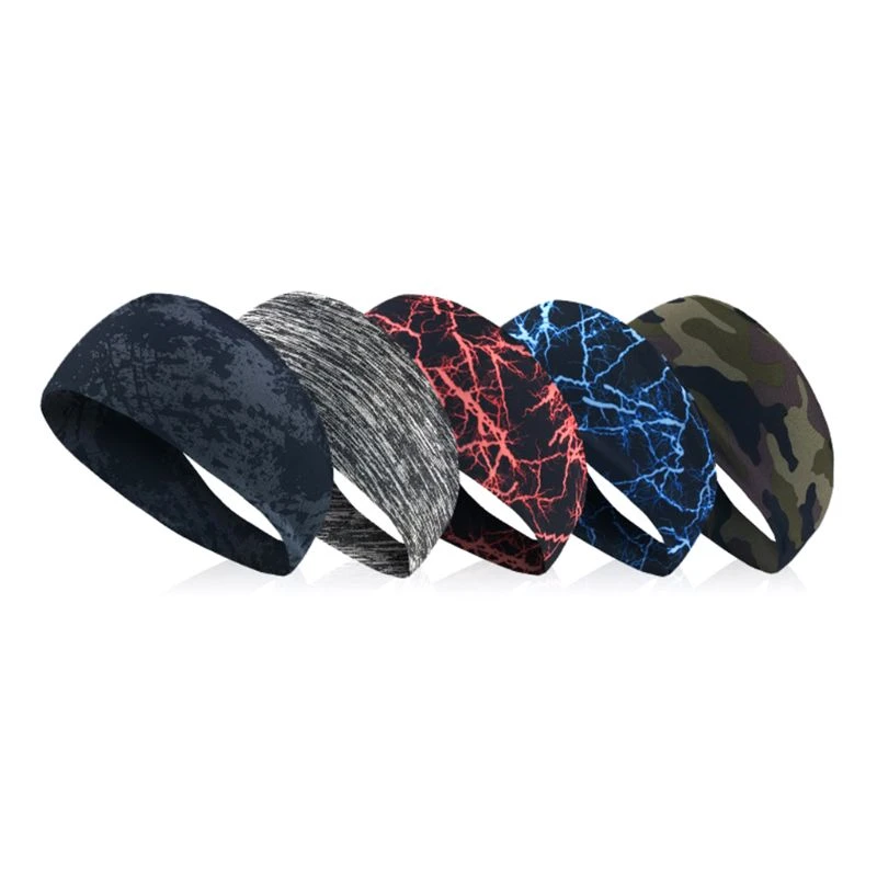 Fashion Women Men Camouflage Elastic Headband Fitness Sports Sweatband Hair Band Fashion Women Men Camouflage Elastic Headband Fitness Sports Sweatband Hair Band
