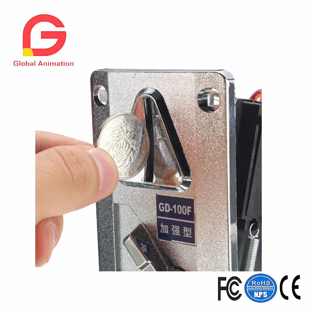  CPU single coin acceptor Slot Acceptor Sorter For Vending Arcade Game Machine CPU Coin Acceptor DG-