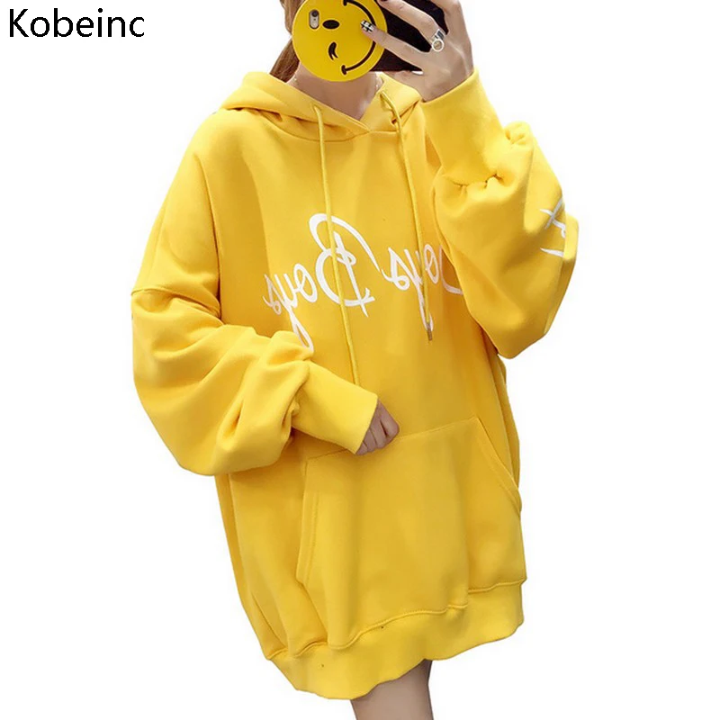 Kobeinc Kpop Hoody Streetwear Hoodies Sweatshirt Women