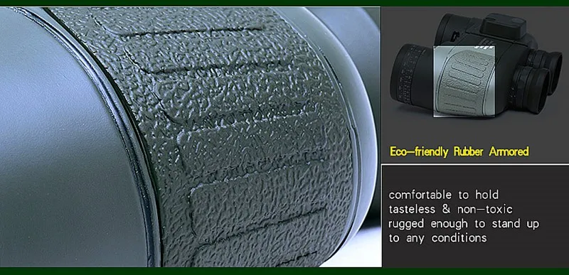 Binóculos do Exército à Prova Noturna de Alta Dwaterproof Água Marinha Profissional Digital Bússola Caça Telescópio Lll Visão Potência 10x50 20 High Quality Ferramenta