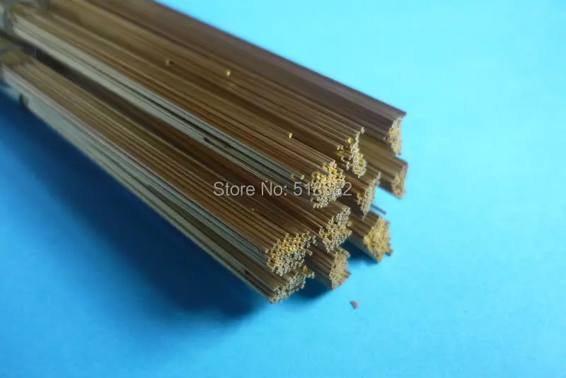 

2.4mmx500mm Single Hole Ziyang Brass Electrode Tube for EDM Drilling Machines