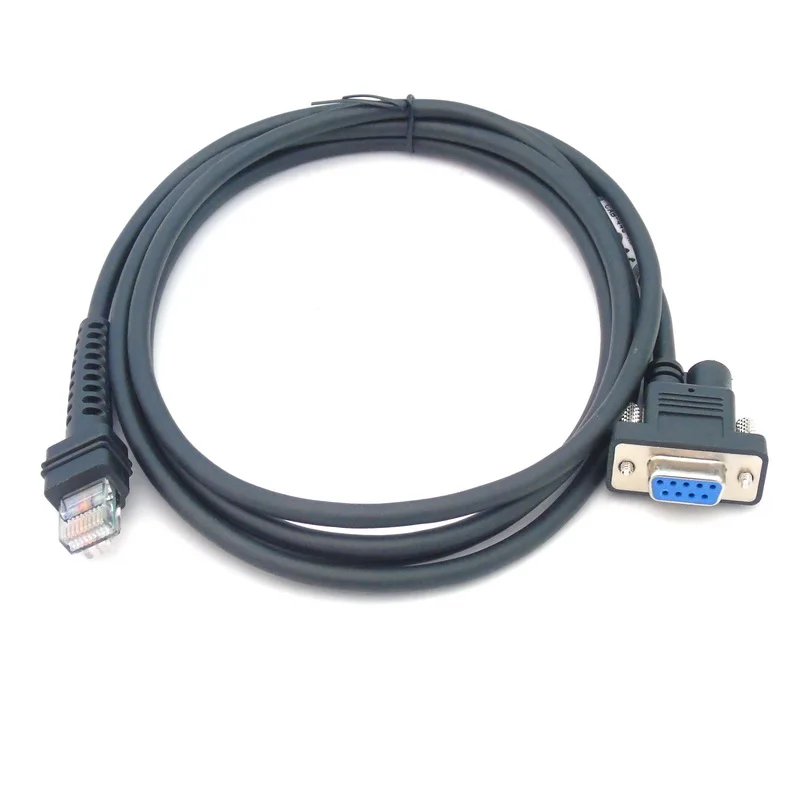 

2pcs BarCode Scanner RS232 Cable 2M 3Mtr for Datalogic Powscan PD9530 PD9500 MP8300 8330 PD8500