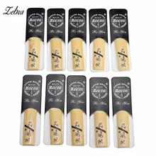 Зебра 10 шт./компл. прочность 2 1/2 традиционные бамбуковые трости для кларнета Рид для кларнет в строе Bb Запчасти для деревянных духовых инструментов и аксессуары