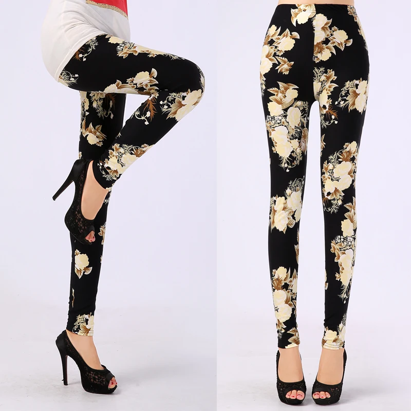 Aliexpress.com : Buy Patterned Leggings Soft Microfiber