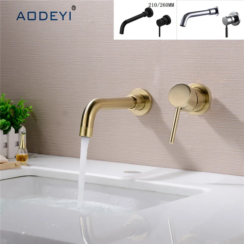 Buy Bathroom Faucet Split Type Single Handles Hot Cold Basin Sink