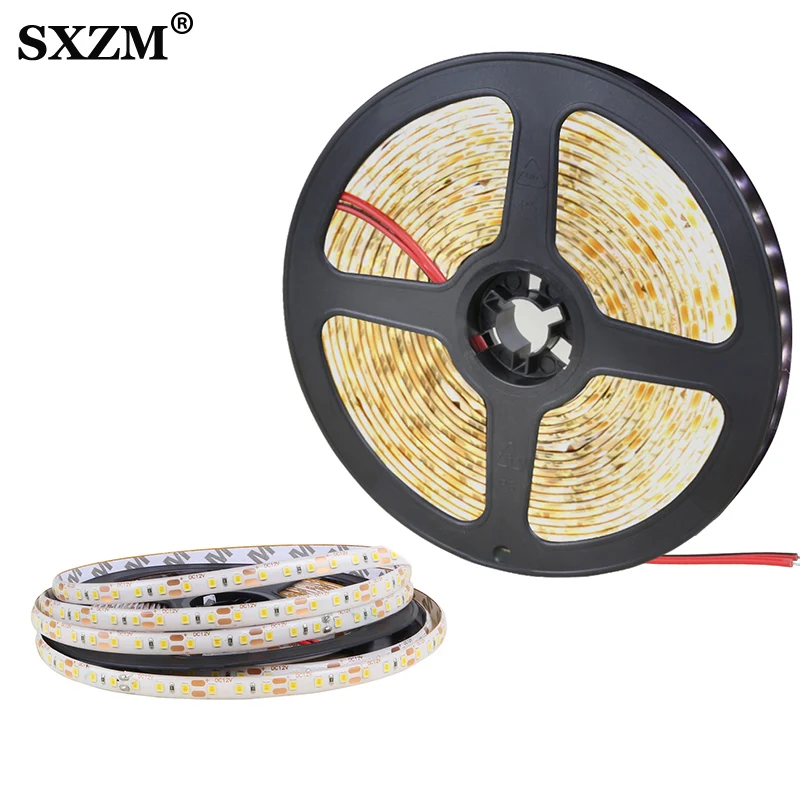

DC12V LED Strip 2835 120led/m 5 Meters Flexible Strip Light White Warm white Waterproof Strip Led Lamp  