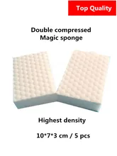 High density double compressed kitchen cleaning melamine sponge magic eraser pad for dish washing/car quality supplier