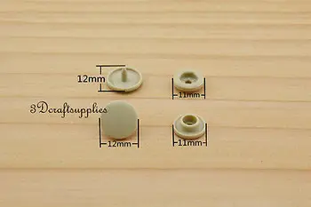 

snap fastener KAM Resin Plastic Snap Buttons poppers 12 mm 100 sets Aprico AT1R