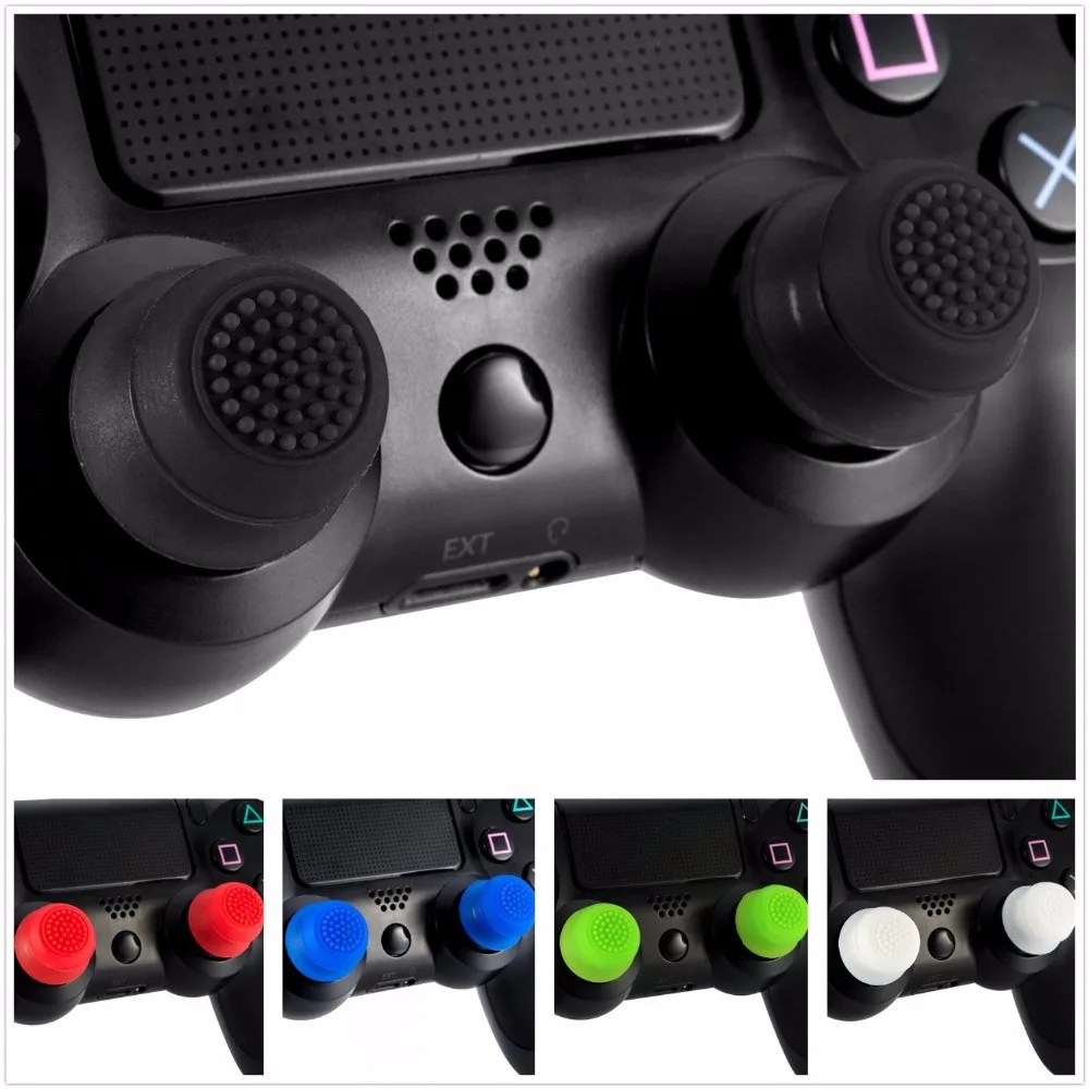 

Silicone Rubber Precision Platform Raised Analog Sticks Thumb Grips for PS4 PS3 PS2 Xbox One Xbox 360 Controller