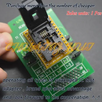 6*8mm QFN8 WSON8 MLF8 DFN8 socket HEAD-SEEP-QFN8 Programmer Adapter for GANG-08 Programmer 9acf21cd 9acf 21cd qfn8