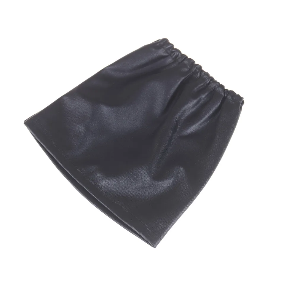 

18 inch Dolls Doll Accessories Birthday Gift fit For Doll Clothes Black Leather Pants Skirt Newest