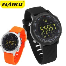 Sensible Watch EX18 Sport Waterproof pedometers Message Reminder Bluetooth Outside swimming males smartwatch for ios Android telephone