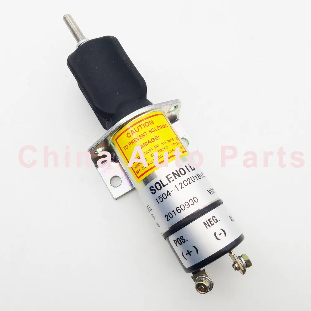 Fuel Shutoff Stop Solenoid 1504 12C2U1B1S1 for Kubota DF 750 Choke Solenoidsolenoid for kubota