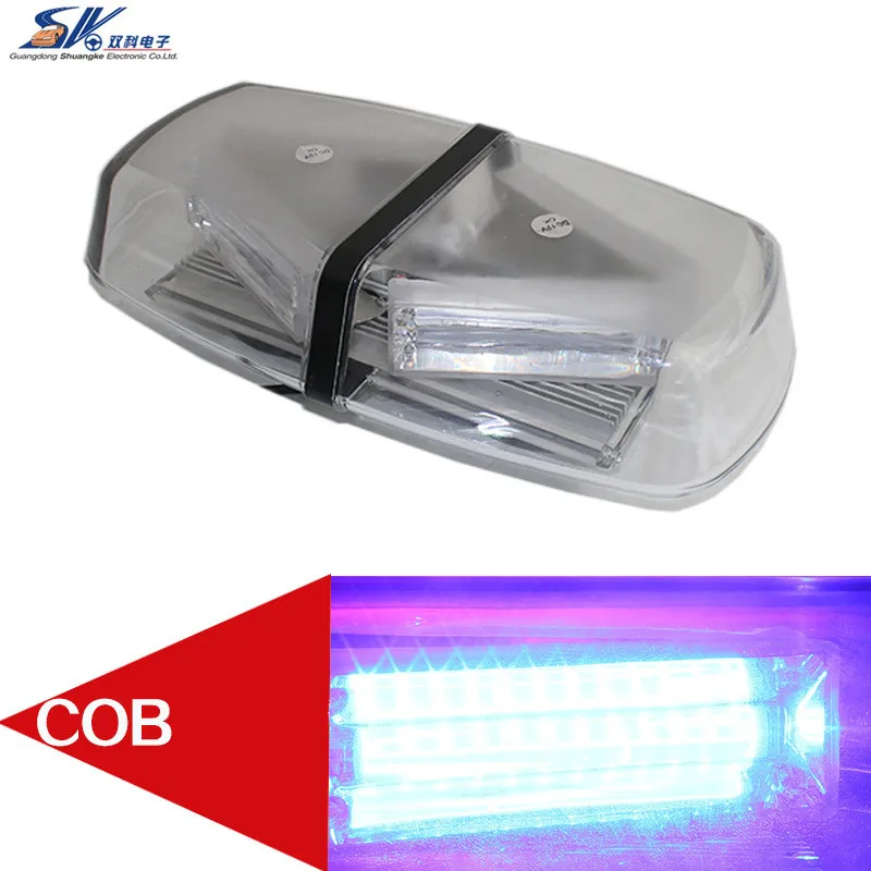 

72W COB LED 12V Roof Top Emergency Hazard Warning Mini Bar Strobe Light Magnetic Base For Ford BMW E46 E53 E65 JEEP MERCEDES
