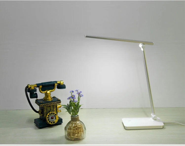 

3 Level Folding Table Desk Lamps Office Table Lamp Eye-caring Student Reading Lamps Study Lamp Fashion Light USB Power&recharged