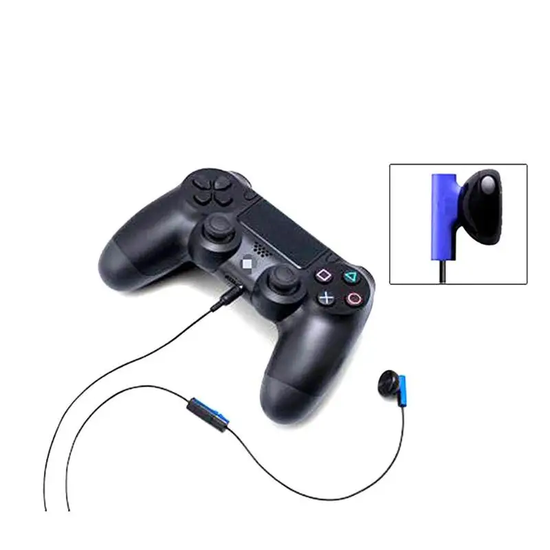 Оригинальные Игровые наушники с микрофоном для sony Playstation 4 PS4 120 см с кнопкой включения/выключения