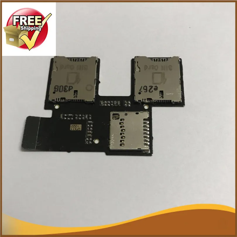 

1Pcs Have Mobile Check Original For HTC Desire SV T326E Dual Sim And SD Card Tray Reader Slot Holder Flex Cable Parts Free Ship